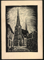 AK Zwickau / Sa., Katharinenkirche  - Zwickau