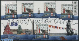 Netherlands 2016 Beautiful Netherlands, Scheveningen S/s, Mint NH, Nature - Transport - Various - Fish - Fishing - Shi.. - Nuevos