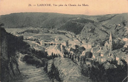 LA ROCHE En ARDENNE -  Vue Prise Du Chemin Des Morts - La-Roche-en-Ardenne