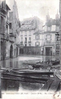 PARIS - Inondations De Janvier 1910 - Rue Chanoinesse - Paris Flood, 1910