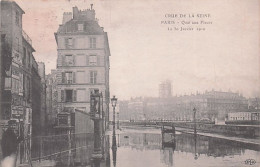 PARIS - Inondations De Janvier 1910 - Quai Aux Fleurs - Inondations De 1910