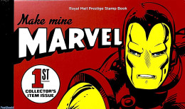 Great Britain 2019 Marvel Comics, Prestige Booklet, Mint NH, Stamp Booklets - Art - Comics (except Disney) - Unused Stamps