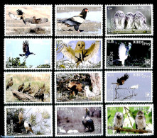 Cook Islands 2018 Birds Of Prey 12v (white Borders), Mint NH, Nature - Birds - Birds Of Prey - Owls - Autres & Non Classés