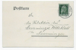 München, Postkarte 1913 Vom Bayrischen Landtag, Kammer Der Abgeordneten - Briefe U. Dokumente