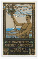 9. Bayrisches Arbeiter-Sängerfest, München 1914, Pfingsten - Autres & Non Classés