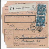 Paketkarte Vilshofen Nach Haar, 1948, 43II, MeF - Briefe U. Dokumente