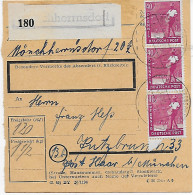 Paketkarte Mönchherrnsdorf Nach Putzbrunn, 1948, MeF - Cartas & Documentos