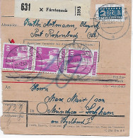 Paketkarte Fürsteneck, 1948, MeF - Brieven En Documenten