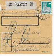 Paketkarte Garmisch-Partenkirchen 1948 Nach Putzbrunn, 20 Zustellgebühr - Cartas & Documentos