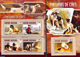 Guinea Bissau 2016 Dogs 2 S/s, Mint NH, Nature - Dogs - Guinea-Bissau
