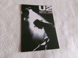 BELLE CARTE .."LE GROUPE U2 ...RATTLE AND HUM" - Musique Et Musiciens