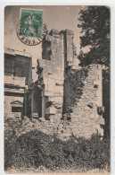 62. NIMES . RUINES DU TEMPLE DE DIANE , VUE EXTERIEURE .  CARTE AFFR. SUR RECTO LE 5-6-1913 - Nîmes