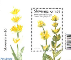 Slovenia 2023 Flora S/s, Mint NH, Nature - Flowers & Plants - Eslovenia