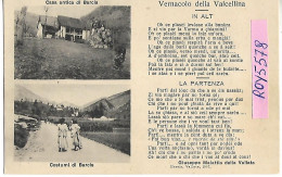 Friuli Venezia Giulia-pordenone-barcis Vedute Vedutine Casa Antica Costumi Locali Con Dicitura (f.piccolo) - Autres & Non Classés