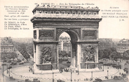 75-PARIS ARC DE TRIOMPHE-N°LP5127-F/0313 - Triumphbogen