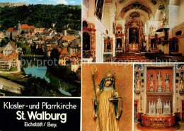 73312955 Eichstaett Oberbayern Kloster Pfarrkirche Sankt Walburg Eichstaett Ober - Eichstaett