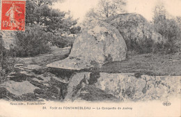 77-FONTAINEBLEAU LA FORET LA CASQUETTE DE JOCKEY-N°LP5128-F/0087 - Fontainebleau