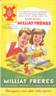 BUVARD & BLOTTER - MILLIAT FRERES - Collectionnez Les Bons Points  - Jouets Cadeaux - Autres & Non Classés