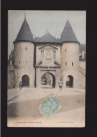 CPA - 25 - Besançon - Porte Rivotte - Animée - Colorisée - Circulée - Besancon