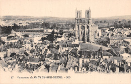 78-MANTES SUR SEINE-N°LP5128-D/0355 - Mantes La Ville