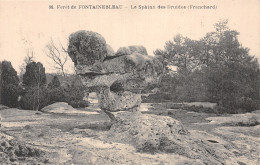 77-FONTAINEBLEAU LA FORET LE SPHINX DES DRUIDES-N°LP5128-D/0287 - Fontainebleau