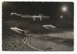 Germany, Leipzig, Sportforum, Sstadium By Night 1961. - Leipzig