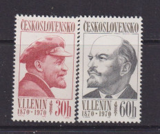 CZECHOSLOVAKIA  - 1970 Lenin Set Never Hinged Mint - Ungebraucht