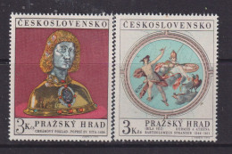 CZECHOSLOVAKIA  - 1970 Prague Castle Set Never Hinged Mint - Unused Stamps