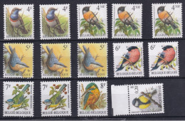 Belgique Oiseaux Buzin Neufs Sans Charnières ** - 1985-.. Pájaros (Buzin)