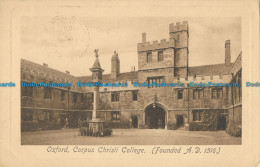 R026548 Oxford. Corpus Christi College. Frith. No 26883 - Monde