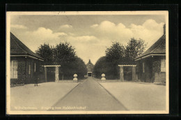 AK Wilhelmshaven, Eingang Zum Heldenfriedhof  - Wilhelmshaven