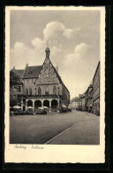 AK Amberg, Blick Zum Rathaus  - Amberg