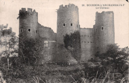 03-BOURBON L ARCHAMBAULT LE CHATEAU-N°LP5129-F/0305 - Bourbon L'Archambault