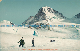 R027713 Der Monch Vom Jungfraufirn Aus. Photoglob. No 7027 - Welt