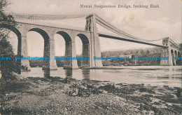 R027051 Menai Suspension Bridge Looking East - Welt