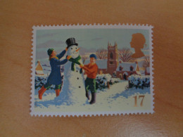 Grande Bretagne Great Britain Noël Christmas Bonhomme Neige Snowman Natale Weihnachten Kerstmis Navidad 1990 - Weihnachten