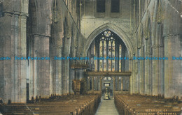 R026580 Interior Of Dunblane Cathedral. H. Wake. 1907 - Welt