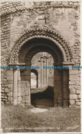 R027072 Entrance To Norman Chapel. Ludlow Castle. Walter Scott. No CC78. RP - Welt