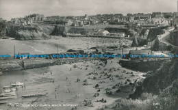 R026601 The Harbour And Town Beach. Newquay. Salmon. No 22132. RP - Welt