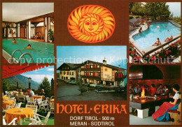 73311952 Dorf Tirol Hotel Erika Schwimmbad Terrasse Dorf Tirol - Sonstige & Ohne Zuordnung