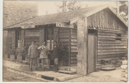 DORMANS  Café Et Hôtel De La Gare (CARTE PHOTO)  (2 Scans) - Dormans