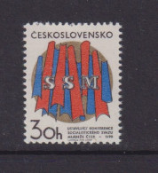 CZECHOSLOVAKIA  - 1970 Socialist Youth Federation 30h Never Hinged Mint - Nuevos