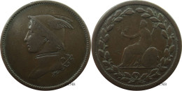 Royaume-Uni - British Copper Company - Mercury - Half Penny Token ND (1809-1810) - TB/VF25 - Mon4792 - Comercio Exterior, Ensayos, Contramarcas Y Acuñaciones
