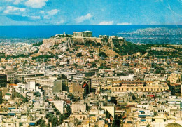 73311501 Athenes Athen Stadtpanorama Mit Akropolis Fliegeraufnahme Athenes Athen - Grèce