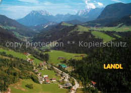 73311500 Landl Thiersee Panorama Erholungsort Alpen Fliegeraufnahme Landl Thiers - Altri & Non Classificati
