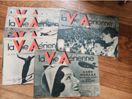 Lot De 18 Revues La Vie Aérienne 1936 : N°14, 15, 16, 17, 18, 19, 20, 21,22, 23, 24, 25, 27, 28, 54, 55, 56 Et 57 - 1900 - 1949