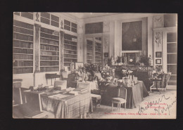 CPA - 61 - Château De Lonray - La Bibliothèque - Circulée En 1906 - Autres & Non Classés