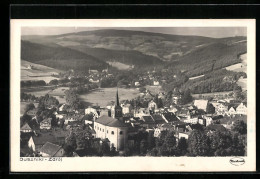 AK Duszniki-Zdroj, Panorama  - Schlesien