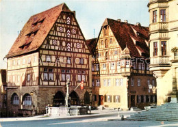 73311345 Rothenburg Tauber Fachwerkhaeuser Sankt Georgsb Runnen  Rothenburg Taub - Rothenburg O. D. Tauber