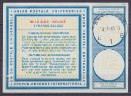 Coupon Réponse International - 8 Fransc Belges - Càd AARSCHOT /10-4-1969 - Buoni Risposta Internazionali (Coupon)